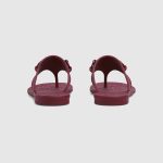 Gucci Women’s thong sandal with Horsebit - Image 4